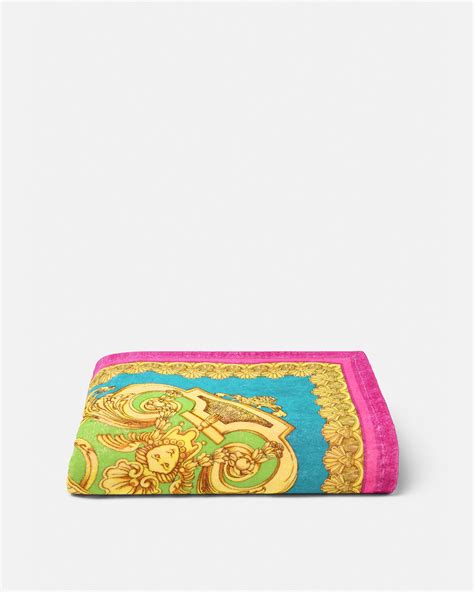 Versace Barocco Goddess Beach Towel for Women 